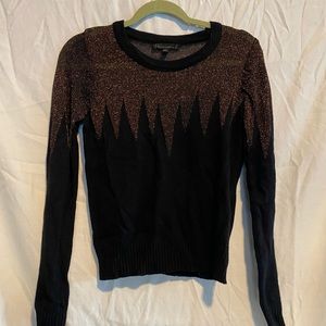 Urban Outfitters Black and Copper Sweater